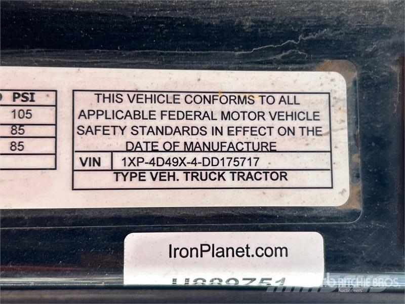 Peterbilt 587 Vetopöytäautot