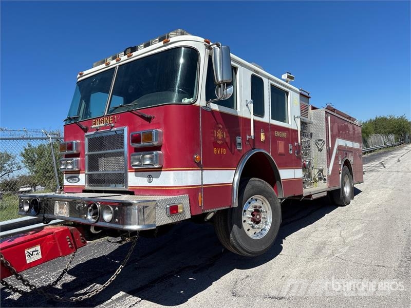  Pierce 4x2 Crew Cab Fire Truck 소방차
