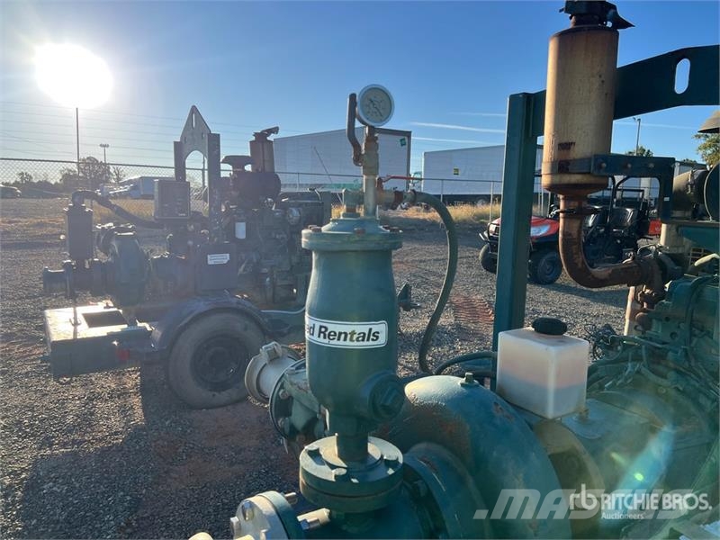 Pioneer PU60050 Trailer-Mounted Water Pump Vodne črpalke