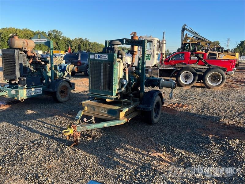 Pioneer PU60050 Trailer-Mounted Water Pump Vodne črpalke