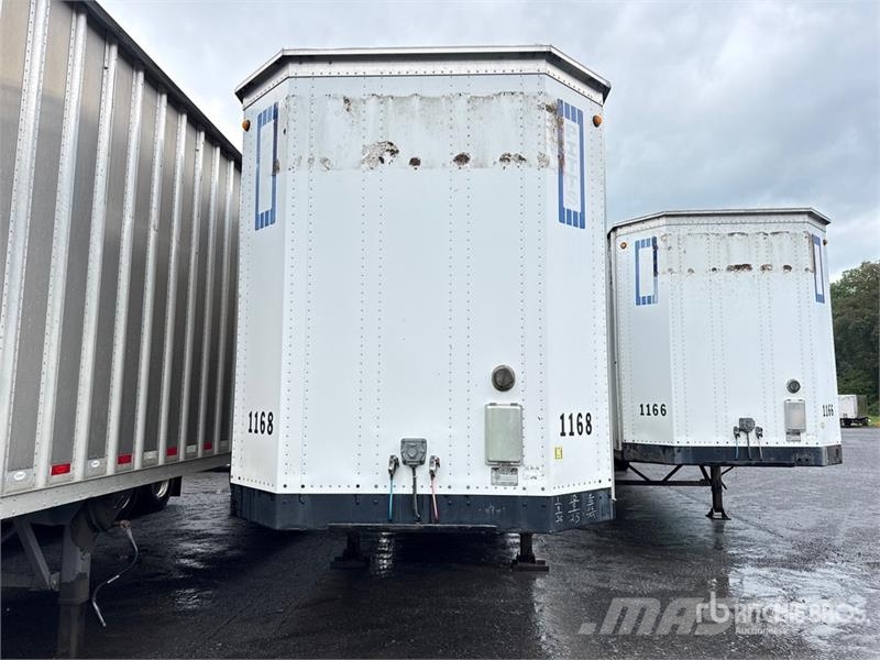 Pitts CV-CT 42 ft x 96 in T/A Chip Trailer Ρυμούλκες θρυμματισμένης ξυλείας