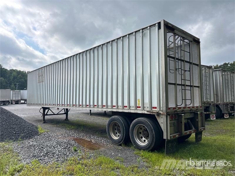 Pitts CV45 45 ft T/A Chip Trailer 우드칩 트레일러