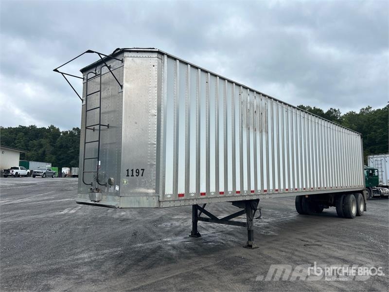 Pitts CV45 45 ft T/A Chip Trailer Hout transporter