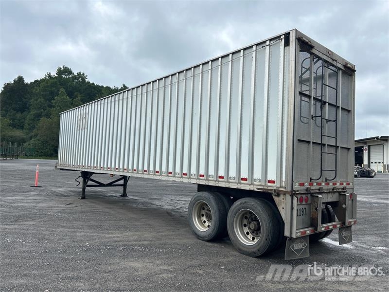 Pitts CV45 45 ft T/A Chip Trailer Hout transporter