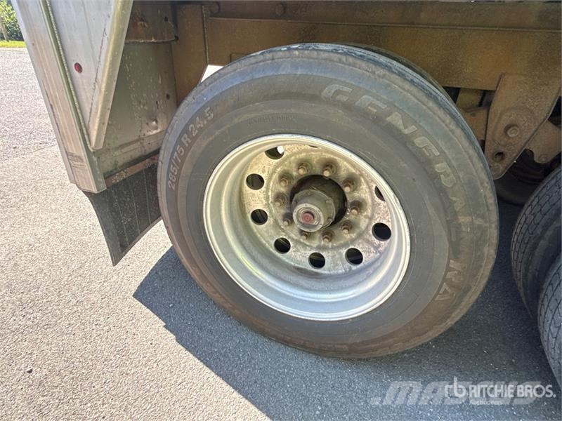 Pitts CV45 45 ft x 96 in T/A Chip Trailer Talas römorklari
