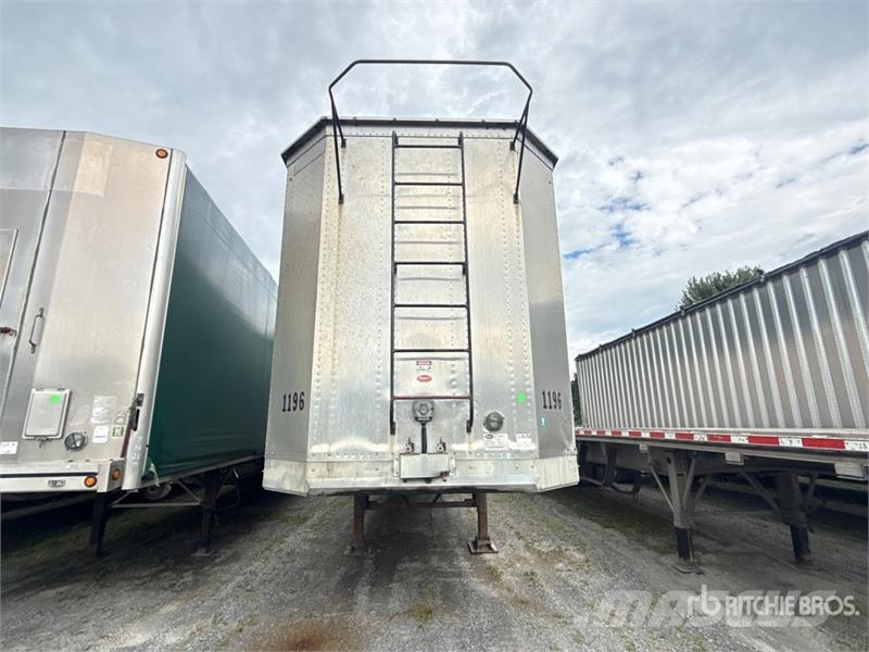 Pitts CV45 45 ft x 96 in T/A 45 ft T/A Chip Trailer Holzabfallanhänger