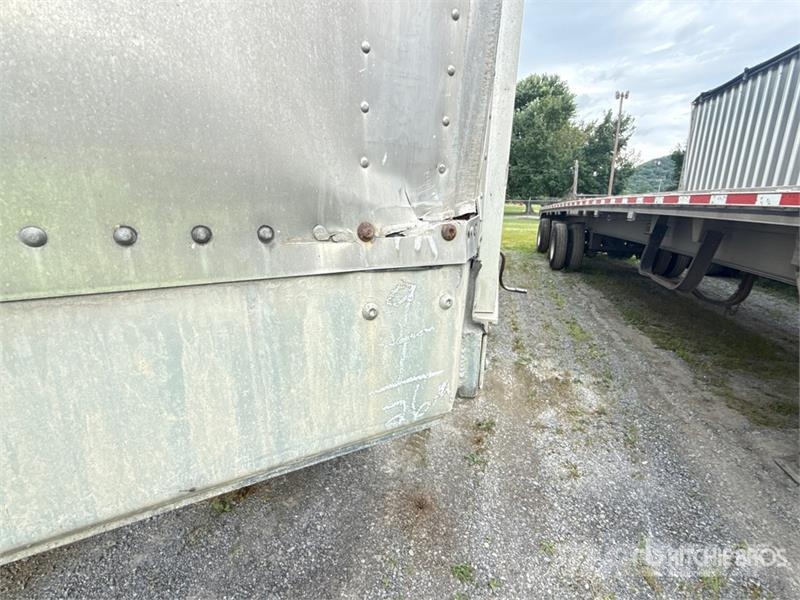 Pitts CV45 45 ft x 96 in T/A 45 ft T/A Chip Trailer Holzabfallanhänger