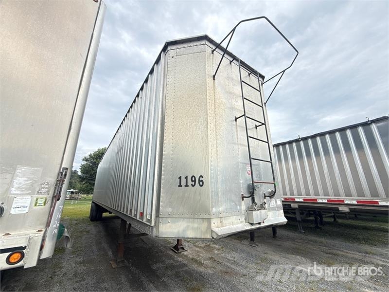 Pitts CV45 45 ft x 96 in T/A 45 ft T/A Chip Trailer Holzabfallanhänger
