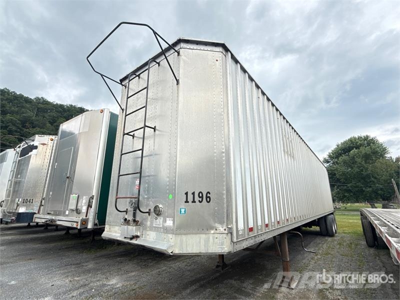 Pitts CV45 45 ft x 96 in T/A 45 ft T/A Chip Trailer Holzabfallanhänger