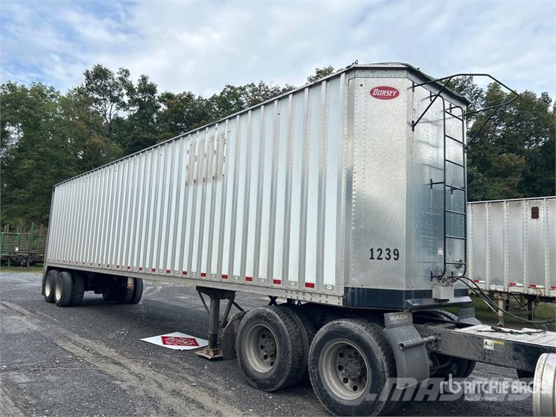 Pitts CV45 45 ft x 96 in T/A Open-Top 45 ft T/A Chip Tra Flishenger