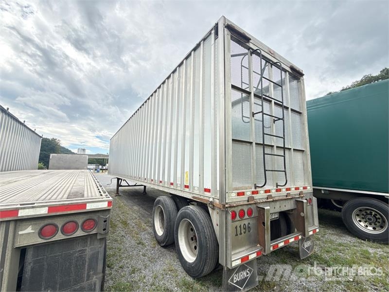 Pitts CV45 45 ft x 96 in T/A 45 ft T/A Chip Trailer Holzabfallanhänger