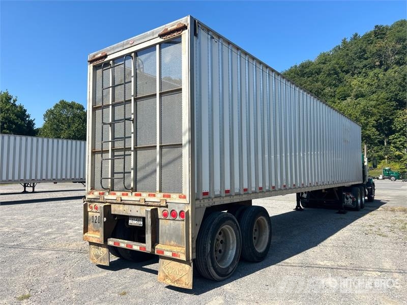 Pitts CV45 45 ft x 96 in T/A Chip Trailer Talas römorklari