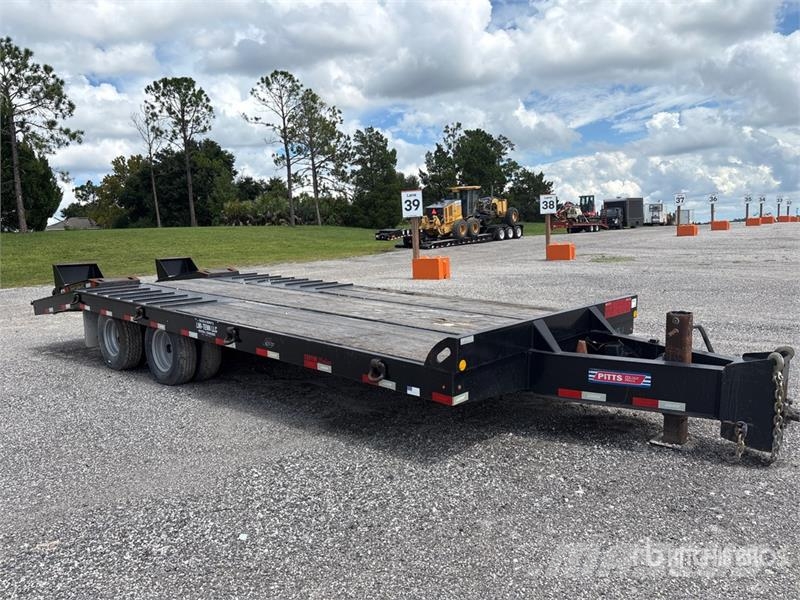 Pitts TA12 24 ft T/A Equipment Trailer مقطورات مركبات نقل