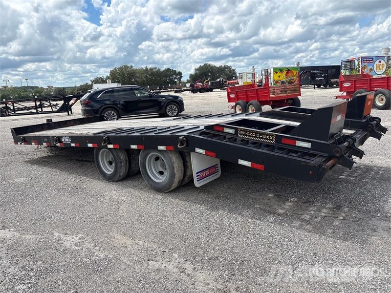 Pitts TA12 24 ft T/A Equipment Trailer مقطورات مركبات نقل