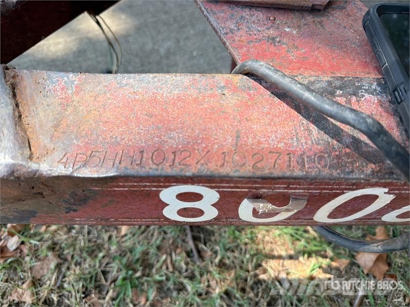PJ 10 ft S/A Trencher Trailer Low loaders