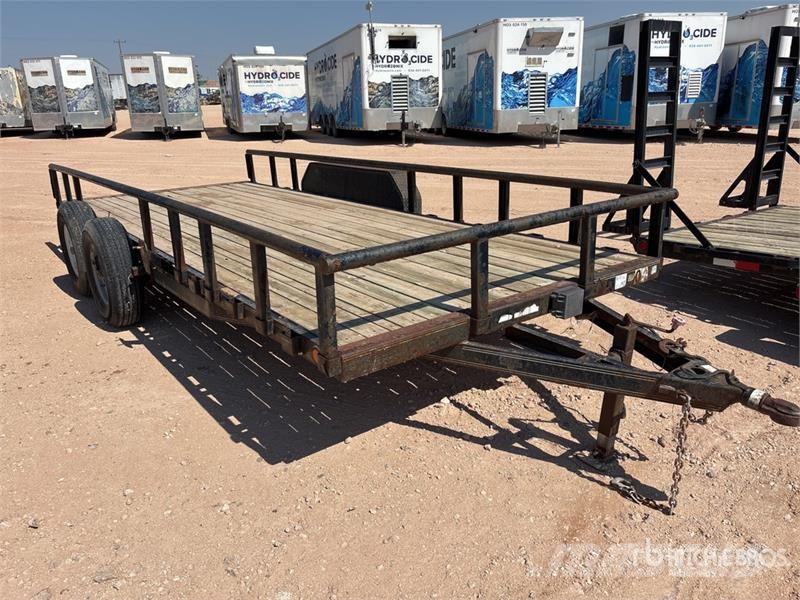 PJ 18 ft T/A Utility Trailer Citas piekabes