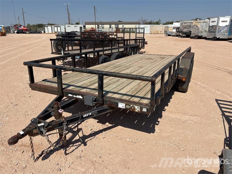 PJ 18 ft T/A Utility Trailer Citas piekabes