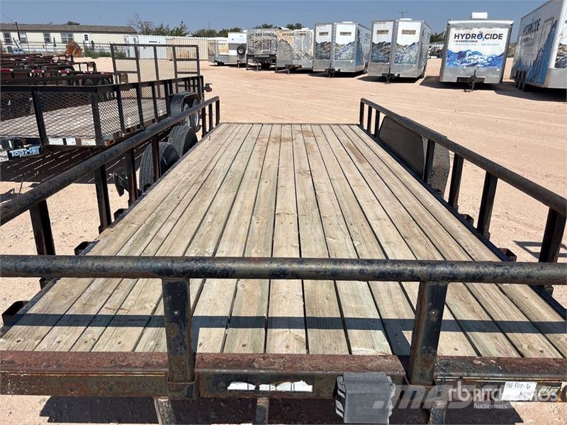 PJ 18 ft T/A Utility Trailer Citas piekabes