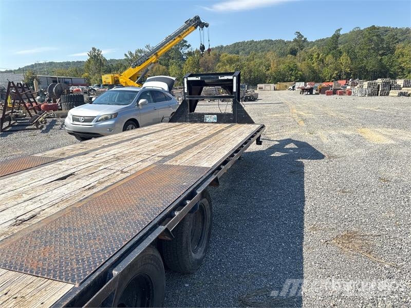 PJ 20000 lb 26 ft T/A Gooseneck Equipment Trailer Vehicle transport trailers