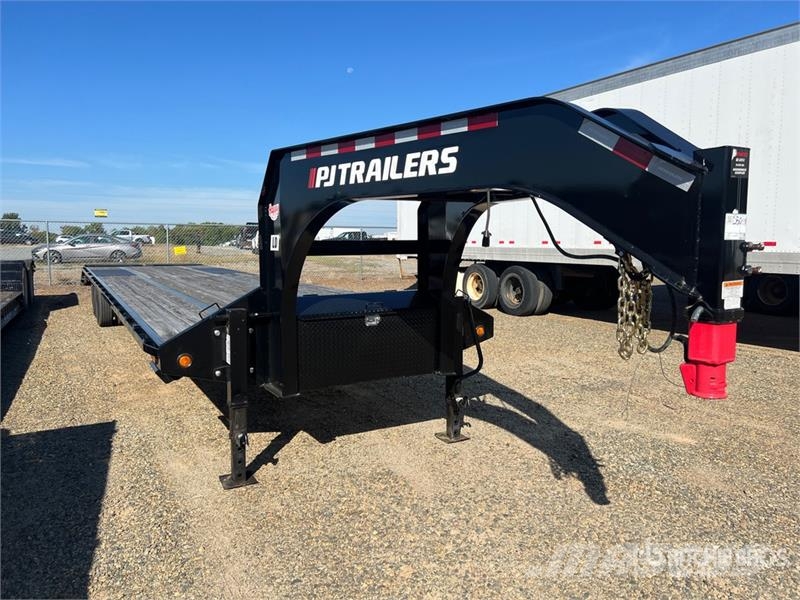 PJ 20000 lb 40 ft T/A Gooseneck Equipment Trailer Járműszállító pótkocsik