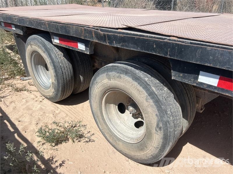 PJ 32 ft T/A Gooseneck Flatbed Trailer مقطوروات مسطحة/مفصلية الجوانب