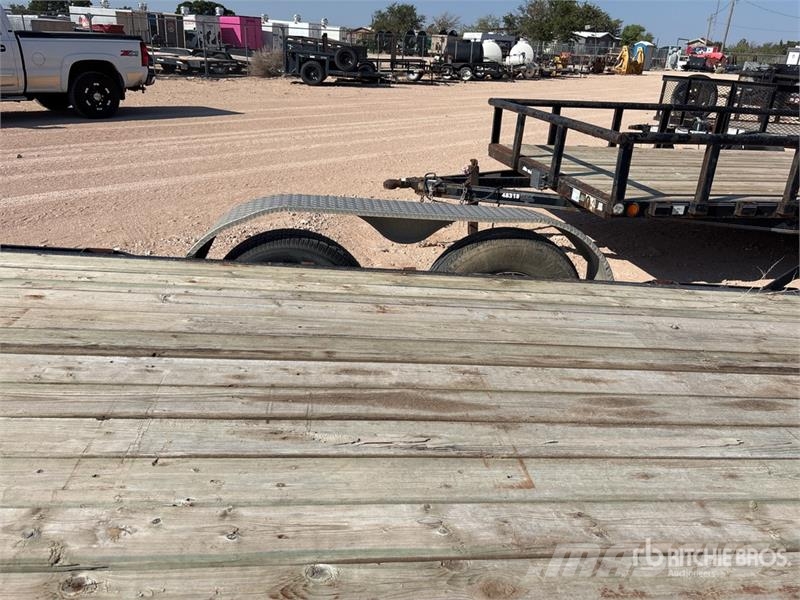 PJ C5-18 18 ft T/A Utility Trailer Citas piekabes