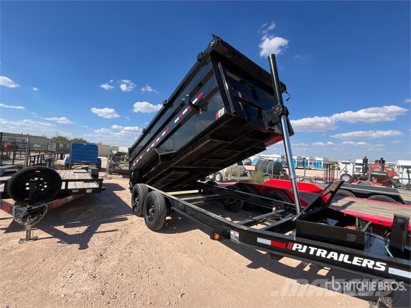 PJ Trailers Trailers 20 ft T/A Dump Utility Trailer Самоскиди