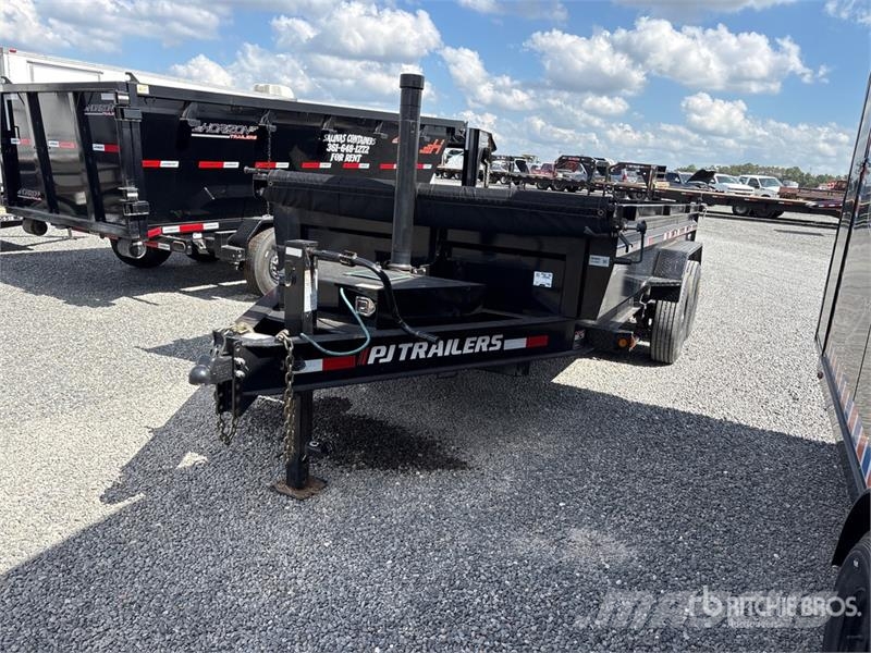 PJ Trailers Trailers DT162 16 ft T/A Dump Utility Tra Pašizgāzējs