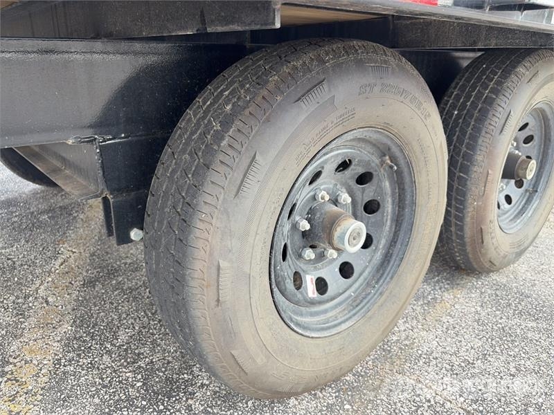 PJ Trailers Trailers L6202 20 ft T/A Flatbed Trailer Lavaperävaunut