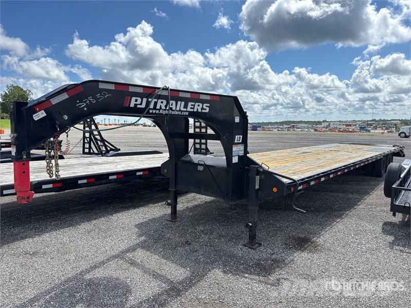 PJ Trailers Trailers LD401 40 ft T/A Gooseneck Equipm Autotransport-Anhänger