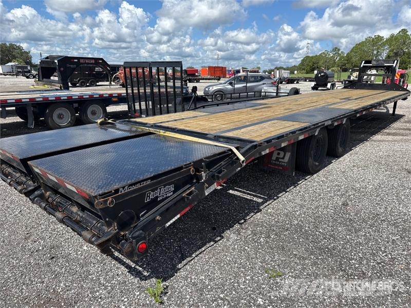 PJ Trailers Trailers LD401 40 ft T/A Gooseneck Equipm Autotransport-Anhänger