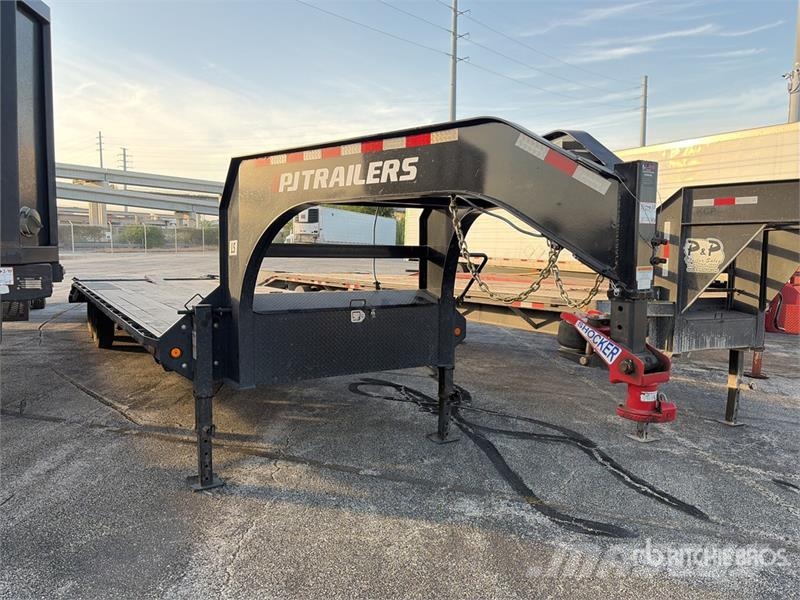 PJ Trailers Trailers LS302 30 ft T/A Gooseneck Equipm Remolques para transporte de vehículos