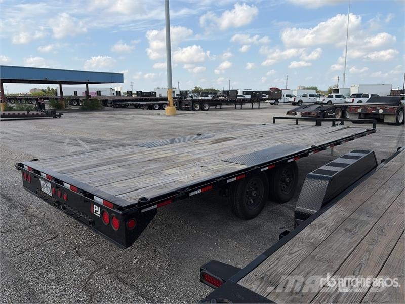 PJ Trailers Trailers L6202 20 ft T/A Flatbed Trailer Lavaperävaunut