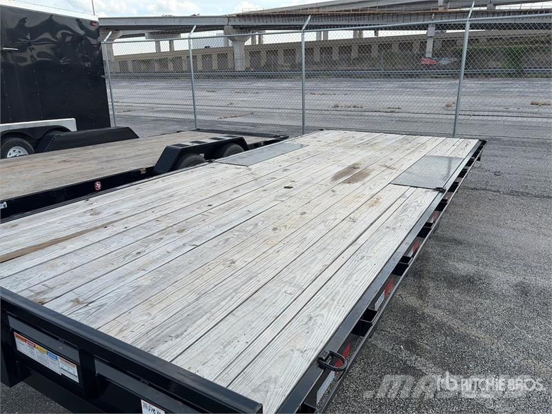 PJ Trailers Trailers L6202 20 ft T/A Flatbed Trailer Lavaperävaunut