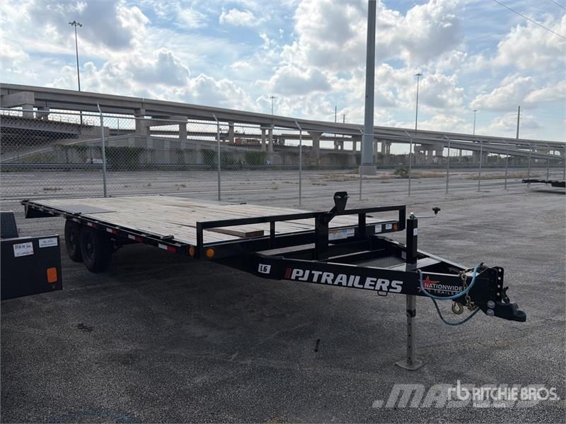 PJ Trailers Trailers L6202 20 ft T/A Flatbed Trailer Lavaperävaunut