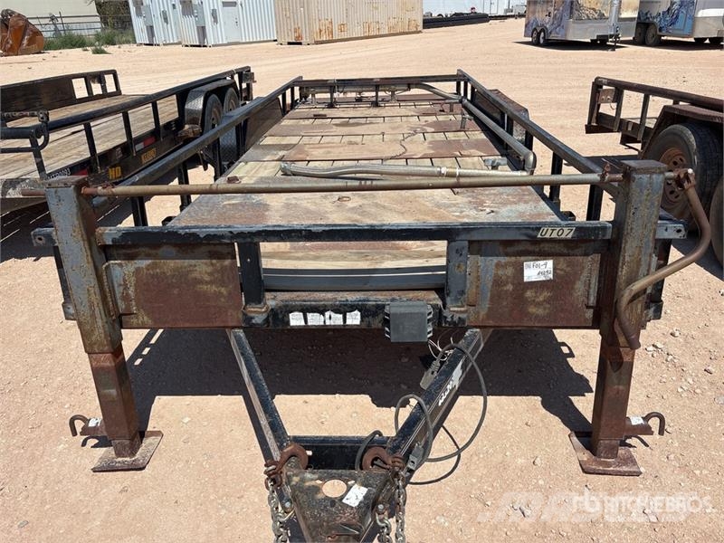 PJ U8202 20 ft T/A Utility Trailer Citas piekabes