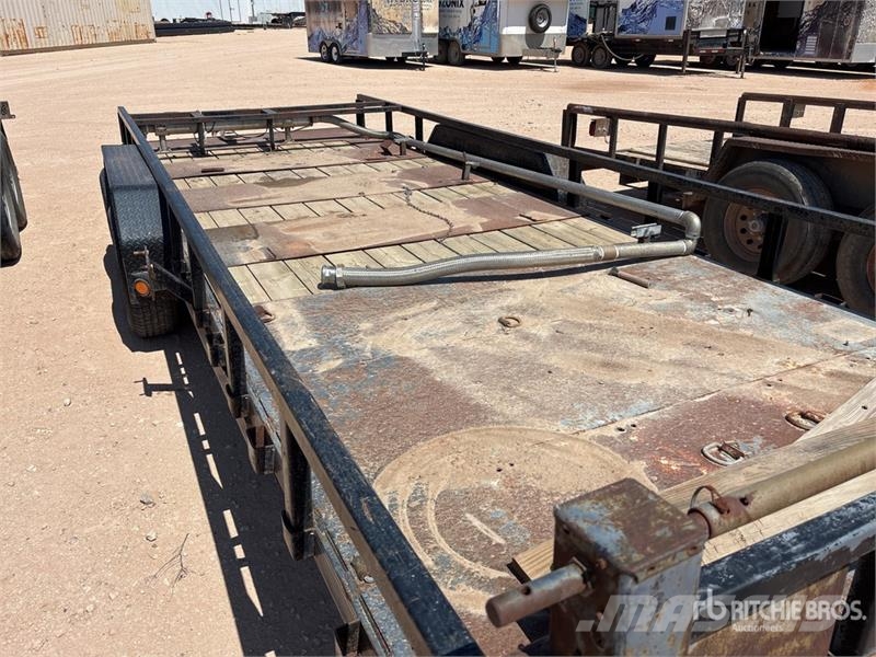 PJ U8202 20 ft T/A Utility Trailer Citas piekabes