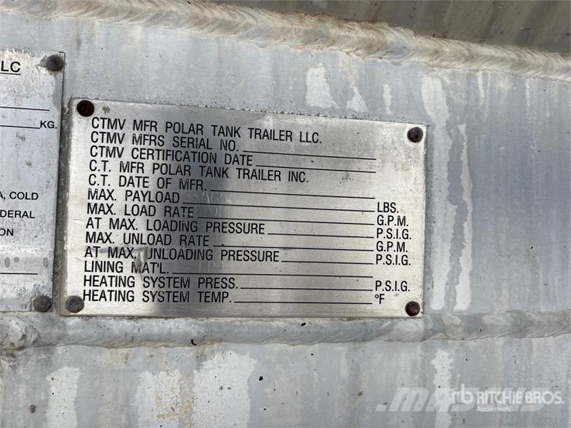 Polar 8400 gal T/A Tanker Trailer 탱커 트레일러