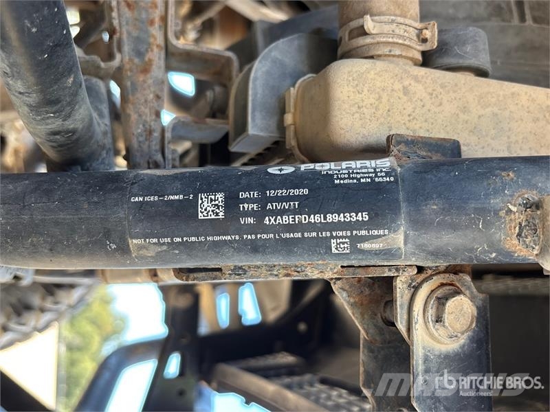 Polaris D20BEPD4B4 4x4 Utility Vehicle Pomoćne mašine