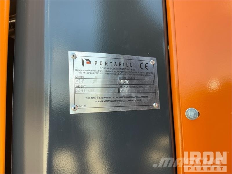 Portafill MT6 Tracked Trommel Screen (Unused) Tromler