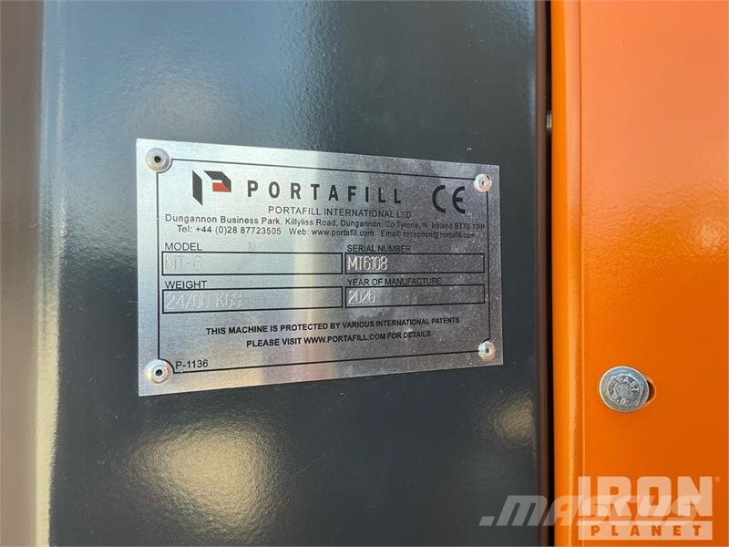 Portafill MT6 Tracked Trommel Screen (Unused) Tromler