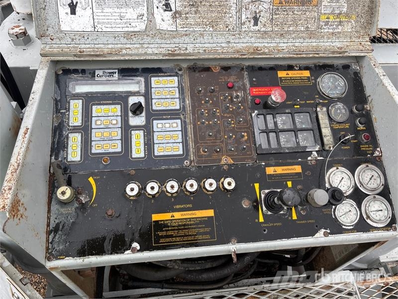 Power Curber 5700-B Curb and Gutter Machine Zubehör