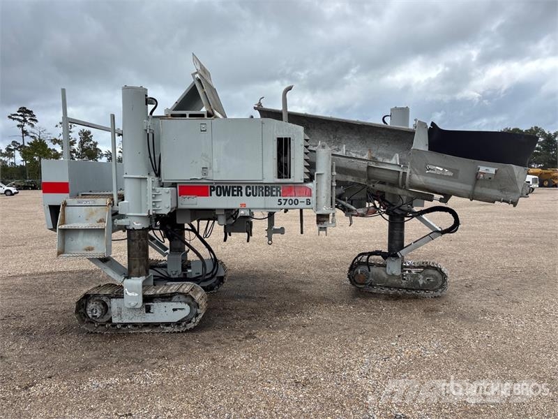 Power Curber 5700-B Curb and Gutter Machine Zubehör