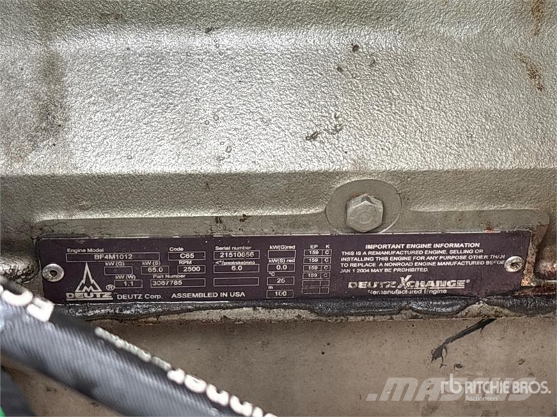 Power Curber 5700-B Curb and Gutter Machine Zubehör