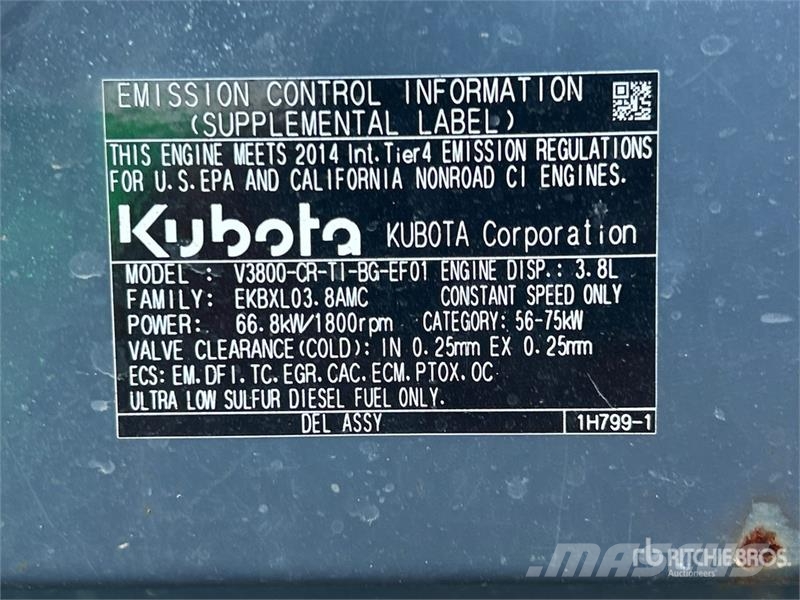 Power Pro SDG65S-8C1 63 kVA Mobile Generator Set Generadores diesel