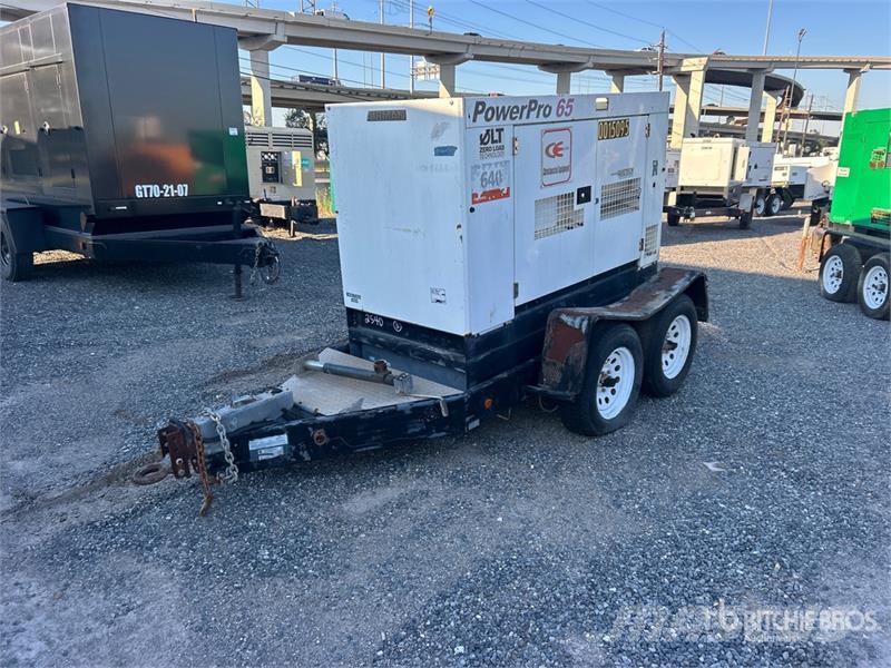 Power Pro SDG65S-8C1 63 kVA Mobile Generator Set Generadores diesel