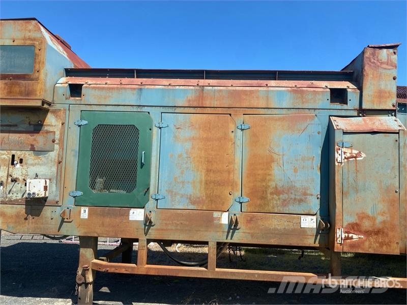 PowerScreen 725 Portable Trommel Screen Trummor