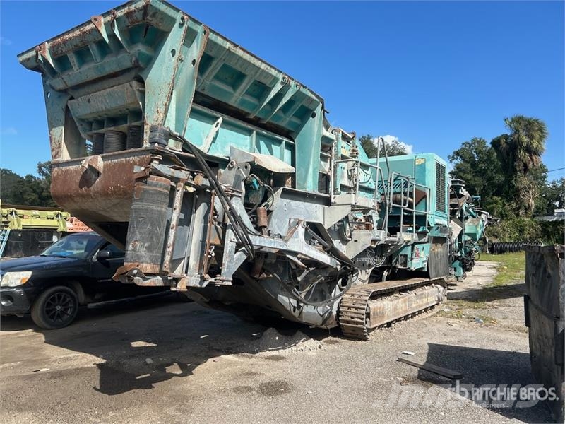 PowerScreen Trakpactor 320SR Impact Crusher Plant Motores y engranajes