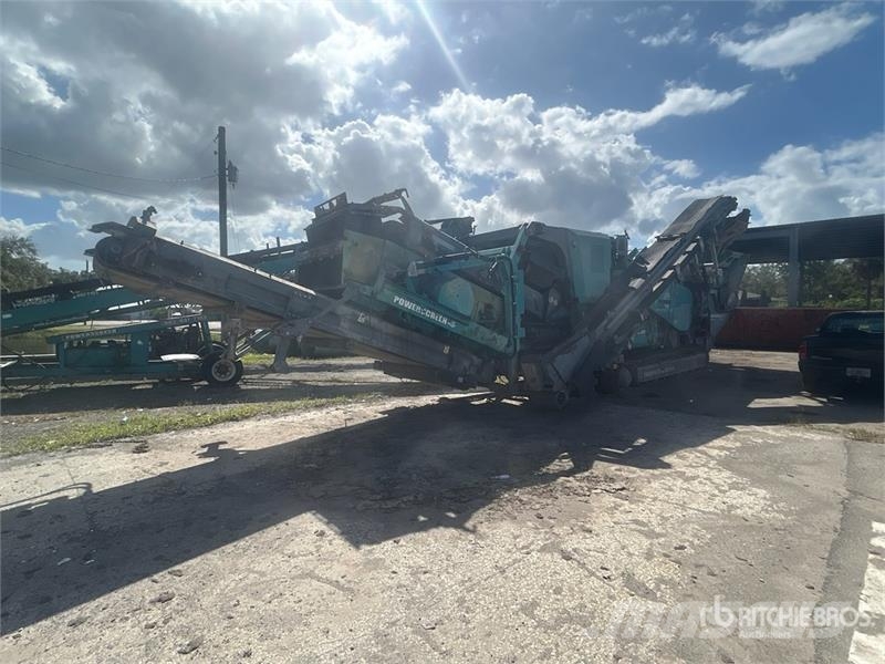PowerScreen Trakpactor 320SR Impact Crusher Plant Motores y engranajes