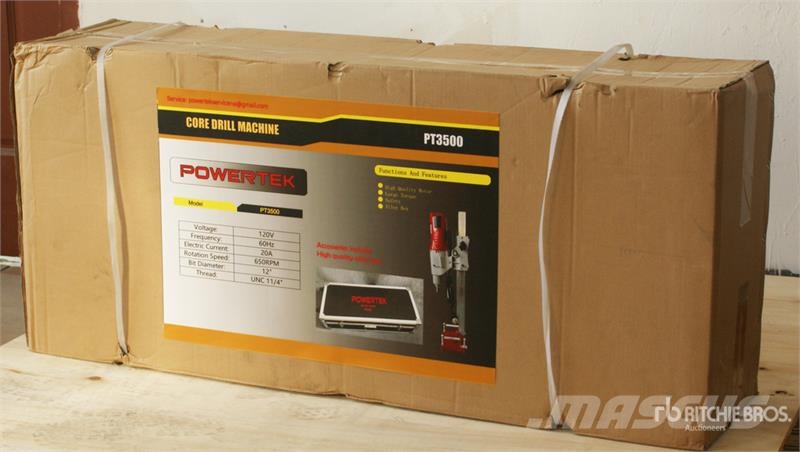 Powertek PT3500 Core Drill (Unused) Other drilling equipment